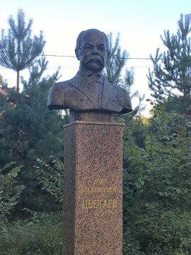 Памятник И.В. Цветаеву