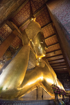 Изображение  лежащего Будды. Ват Пхо. Бангкок