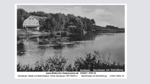 Озеро и плавучий остров