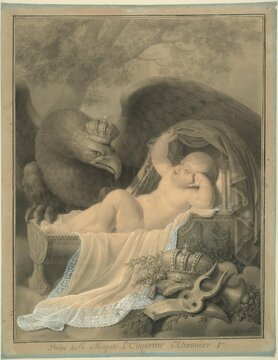 Зал 2. Франсуа Бодио. Империя блюдет ее. Аллегория