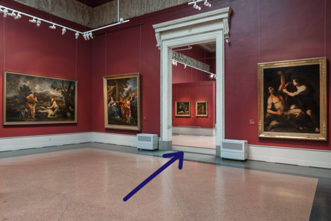 Enter the next room No. 18