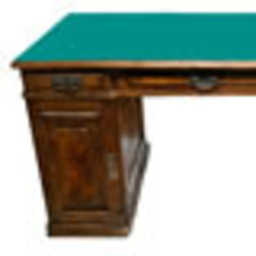 Стол письменный деревянный двухтумбовый