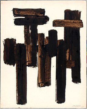 Brou de noix 63,2 x 50 cm 1949