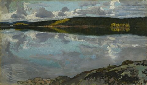 Аксели Галлен-Каллела. Озеро Руовеси