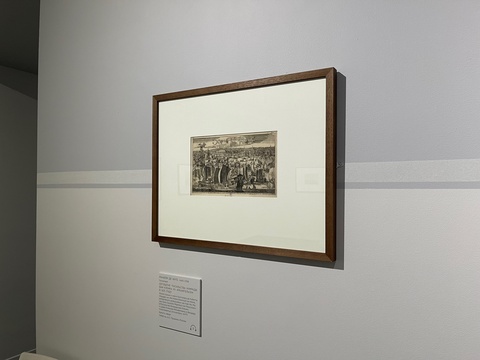 Зал 2. Ромейн де Хоге. Отплытие посольства Конрада ван Кленка из Архангельска в 1675 году