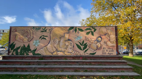 Wisselende murals – diverse kunstenaars