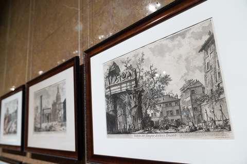 Джованни Баттиста Пиранези. Вид храма Юпитера Громовержца (Храм Веспасиана). 1756