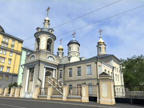 Храм священномученника Антипия. Колымажный переулок, 8