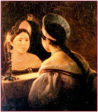 Брюллов К. Гадающая Светлана