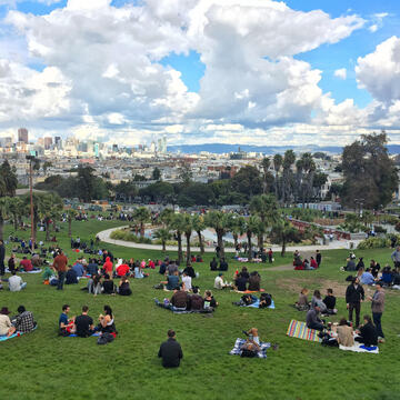 The Dolores Mission District, San Francisco