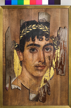 Портрет юноши в золотом венке