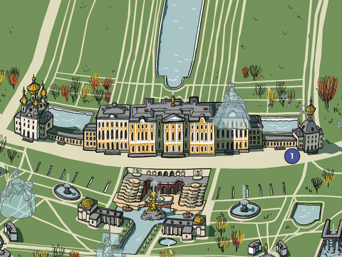 Большой Петергофский дворец