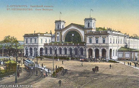 Из Петербурга в Петергоф. История железнодорожных станций.