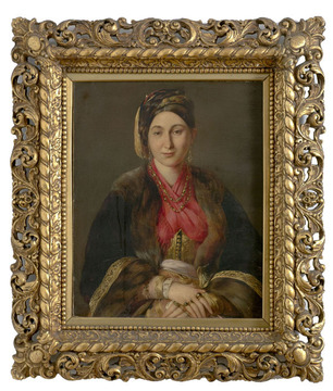 Непознати аутор, Портрет Калине Хаџи – Рошу