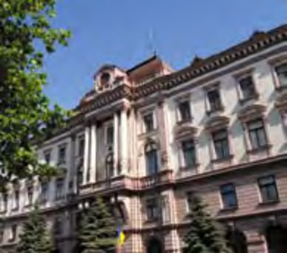Iwano-Frankiwski Narodowy Uniwersytet Medyczny. Budynek byłej Dyrekcji Kolei