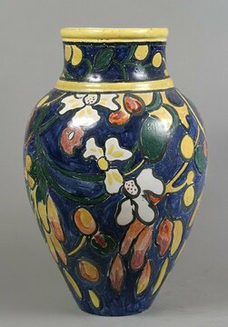 Морис Вламинк. Декоративная ваза (Листья и плоды)