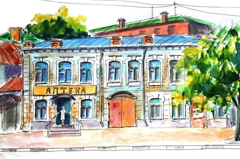 Гончарова, 37. «Дом купца П.Я. Кутенина, 1884 – 1889 гг.»