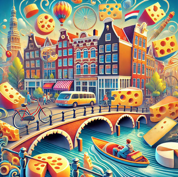 Amsterdam : une exploration… au goût de fromage 🧀