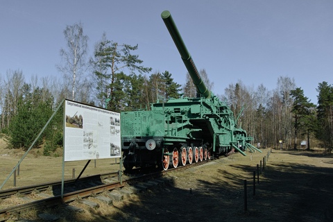 Железнодорожный артиллерийский транспортер Тм-3-12