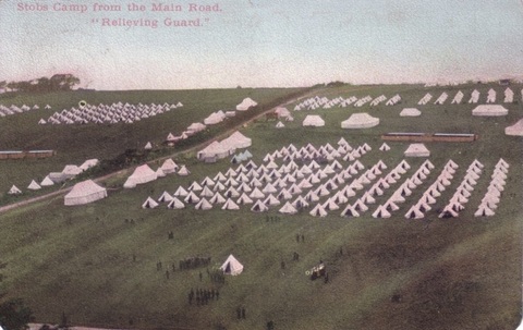 A view of the camp