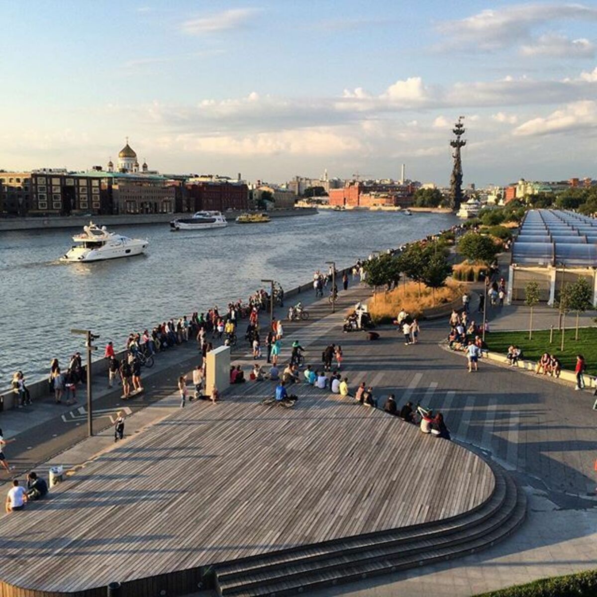 Москва. Якиманка и Крымская набережная