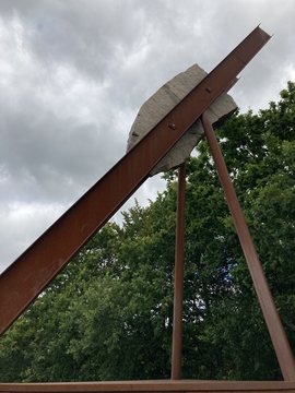 Skrå i højden/ solopgang