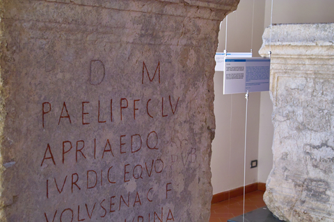 Antiquarium of Sestino - Epigraph section