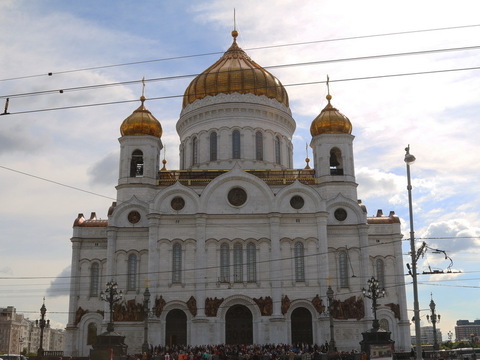 Храм Христа Спасителя. Северная сторона