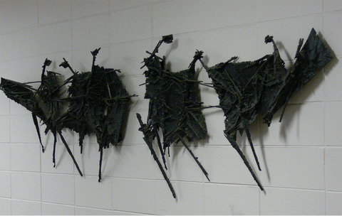 Struggle, c. 1962, by Gord Smith