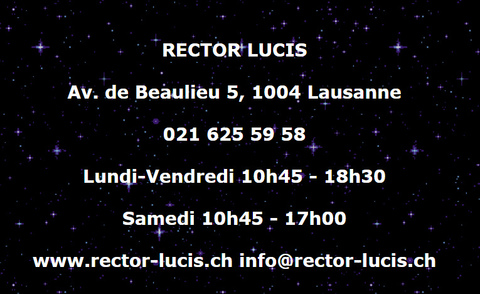 Boutique esotérique Rector Lucis Lausanne