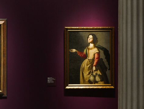 Франсиско де Сурбаран. Святая Юста (Руфина). 1645–1650