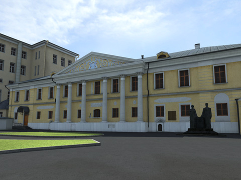 Дом Лопухиных. Малый Знаменский, 3/5, стр.4