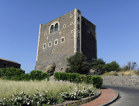 The Street of the Etna's Castles