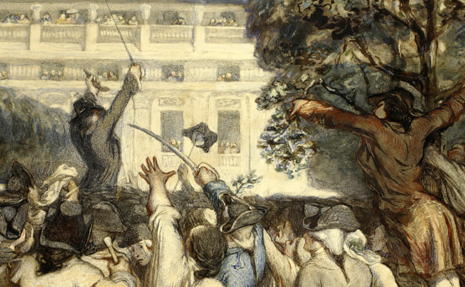 Французский рисунок первой половины — середины XIX века из собрания ГМИИ им. А.С. Пушкина