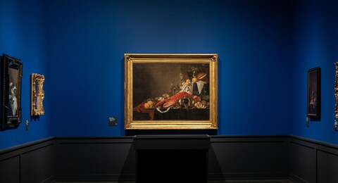 Ян Давидс де Хем. Натюрморт с лобстером