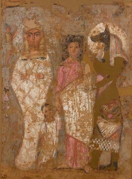 Egyptian shroud. II-nd c. AD.