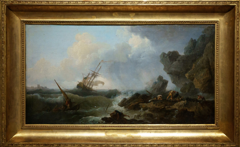 Клод Жозеф Верне. «Буря на море»