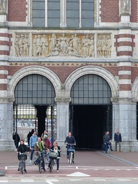 阿姆斯特丹国家博物馆的通道