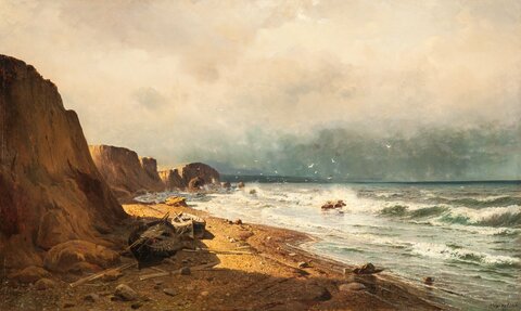 Руфин Судковский. Перед бурей. 1881 год