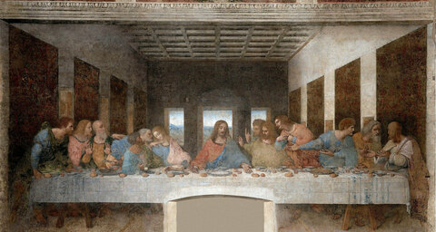 The Last Supper by Leonardo da Vinci