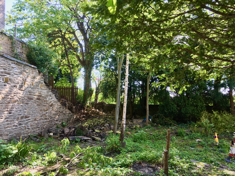 The Rear Boundary Wall