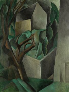 Пабло Руис Пикассо. «Домик в саду»