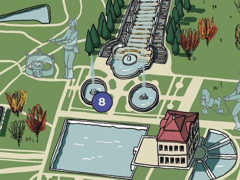 "Менажерные" фонтаны и "Клоши"