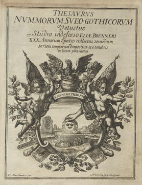 Издание: Brenner E. Thesaurus Nummorum Sveo-Gothicorum Vetustus Studio indefesso Eliae Brenneri XXX. Annorum Spatio collectus, secundun seriem temporum dispositus et e tenebris in lucem protractus. Stockholm, 1691