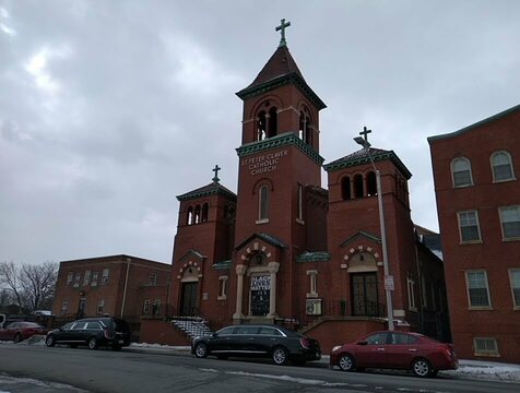 St. Peter Claver Catholic Church at 1546 N. Fremont St.