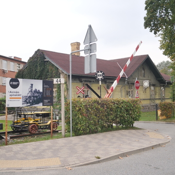The Latvian Railway History Museum Exhibition in Jelgava