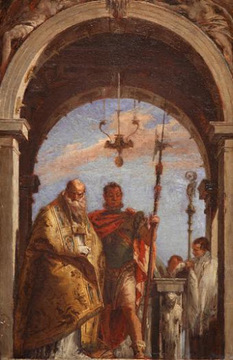 Джамбаттиста Тьеполо. «Двое святых (святые Массимо и Освальдо)»