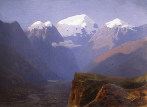 Снежные вершины. Кавказ, 1900-е