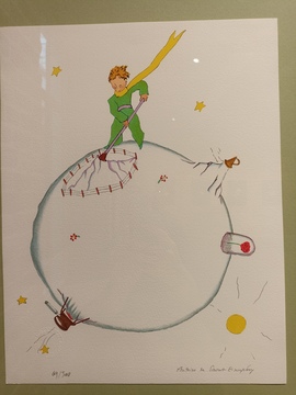 7. Маленький принц и вулкан