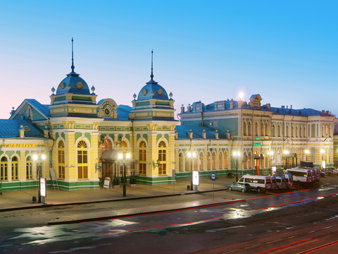 伊尔库茨克-旅客列车站的车站